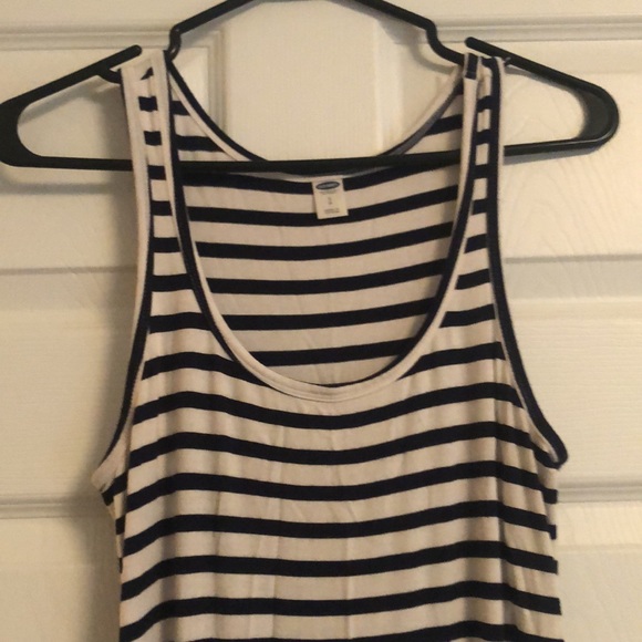Maxi striped old navy maternity dress - Picture 4 of 4